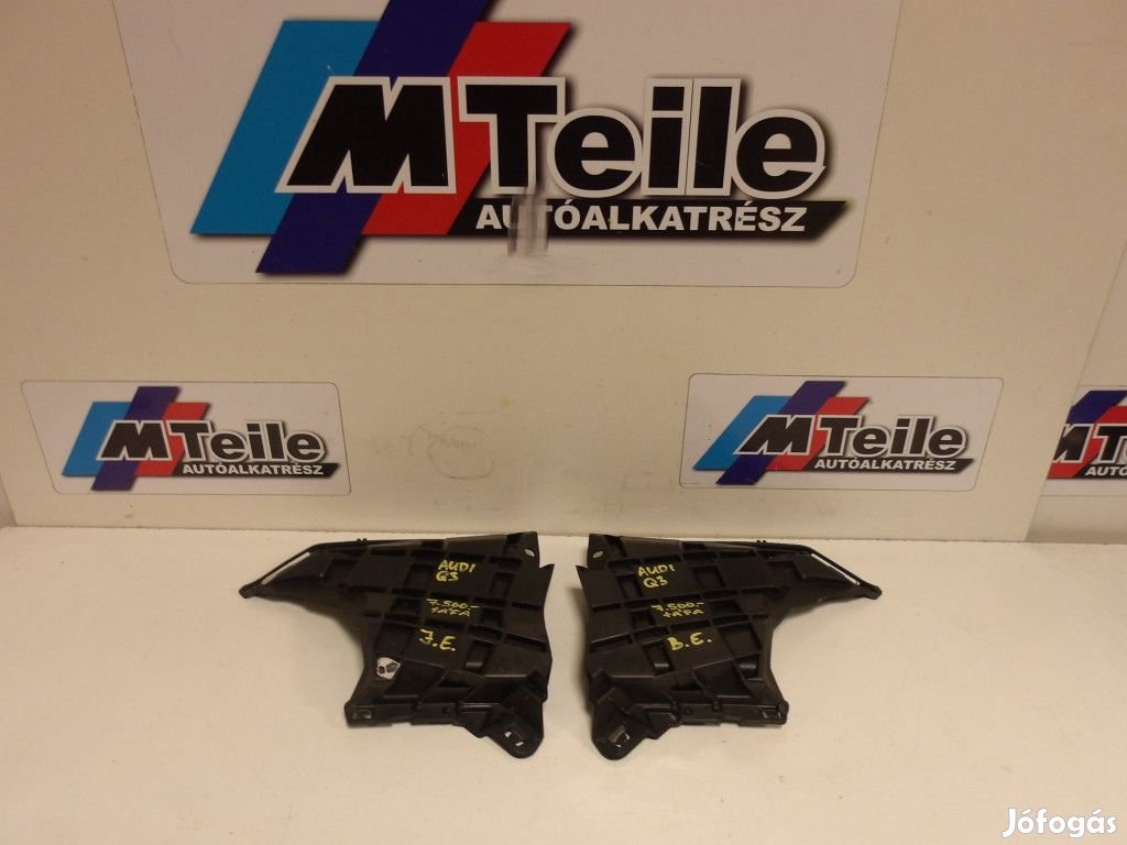 ÁR/DB[GYÁRI ÚJSZERŰ] AUDI Q3 ELSŐ LÖKHÁRÍTÓ/SÁRVÉDŐ TARTÓ JOBB ÉS BAL